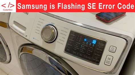 Samsung washing machine se code. Things To Know About Samsung washing machine se code. 